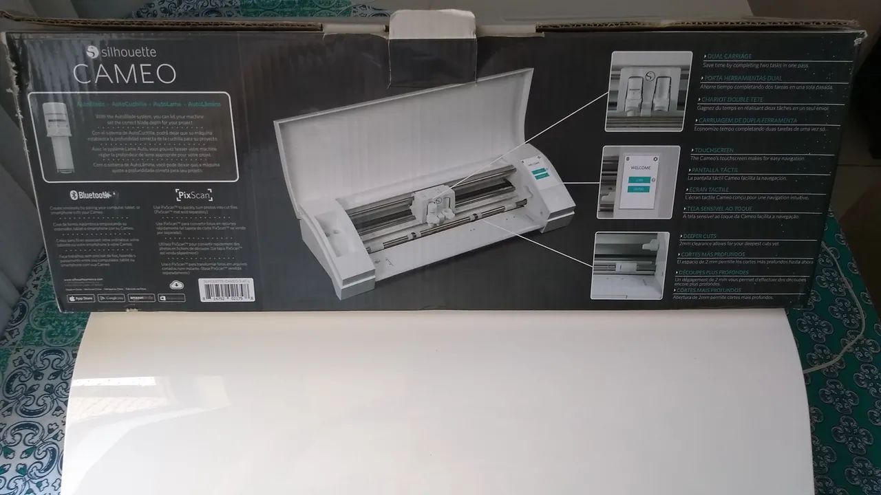 Impressora silhouette 