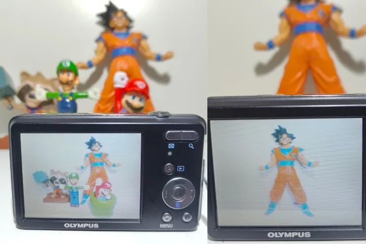 Câmera Digital Olympus VG-110 12MP Preta + Acessórios - Foto 4