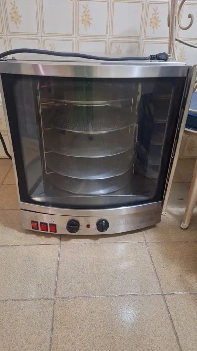 Forno Profissional Elétrico 5 Bandejas Giratórias