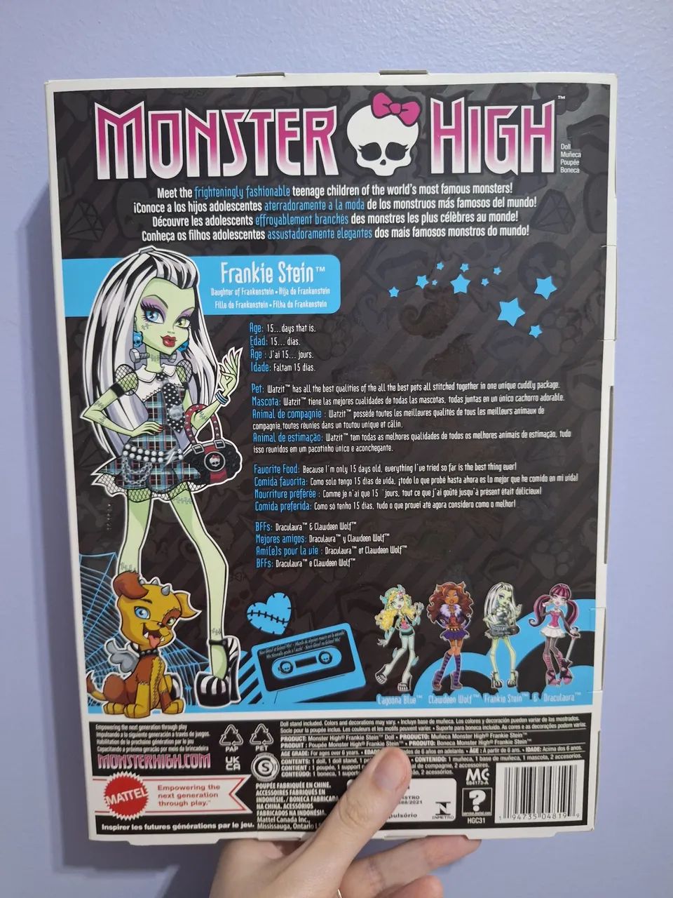 Boneca Monster High Frankie Stein Mattel Creeproduction - Foto 2