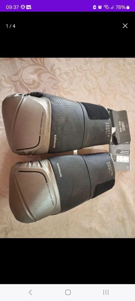 Luva de boxe sem uso desapegando  - Foto 2