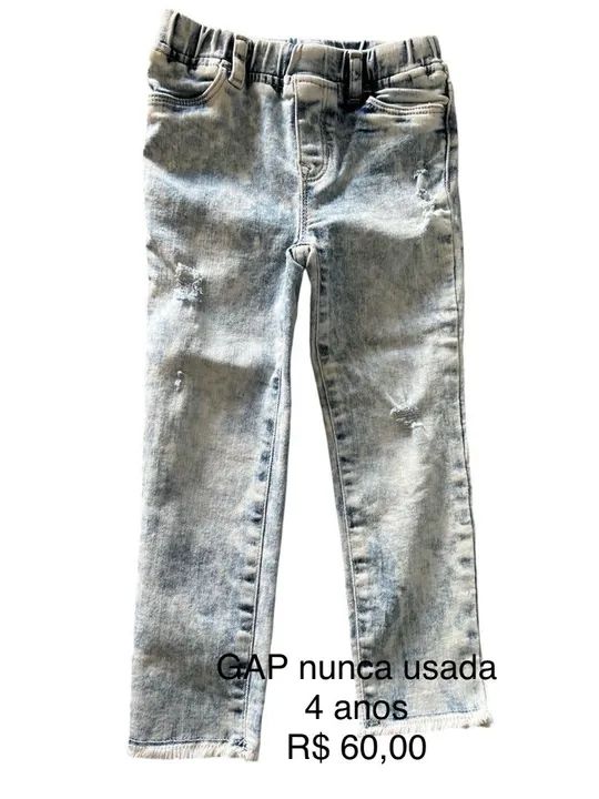 Jeans Gap 4 anos - Novo!