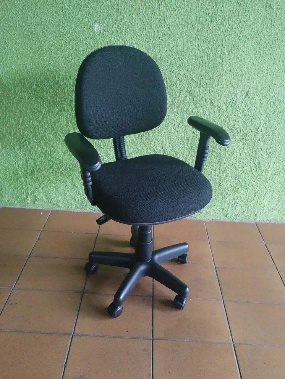 Cadeira de Escritório Giratória tecido Preto