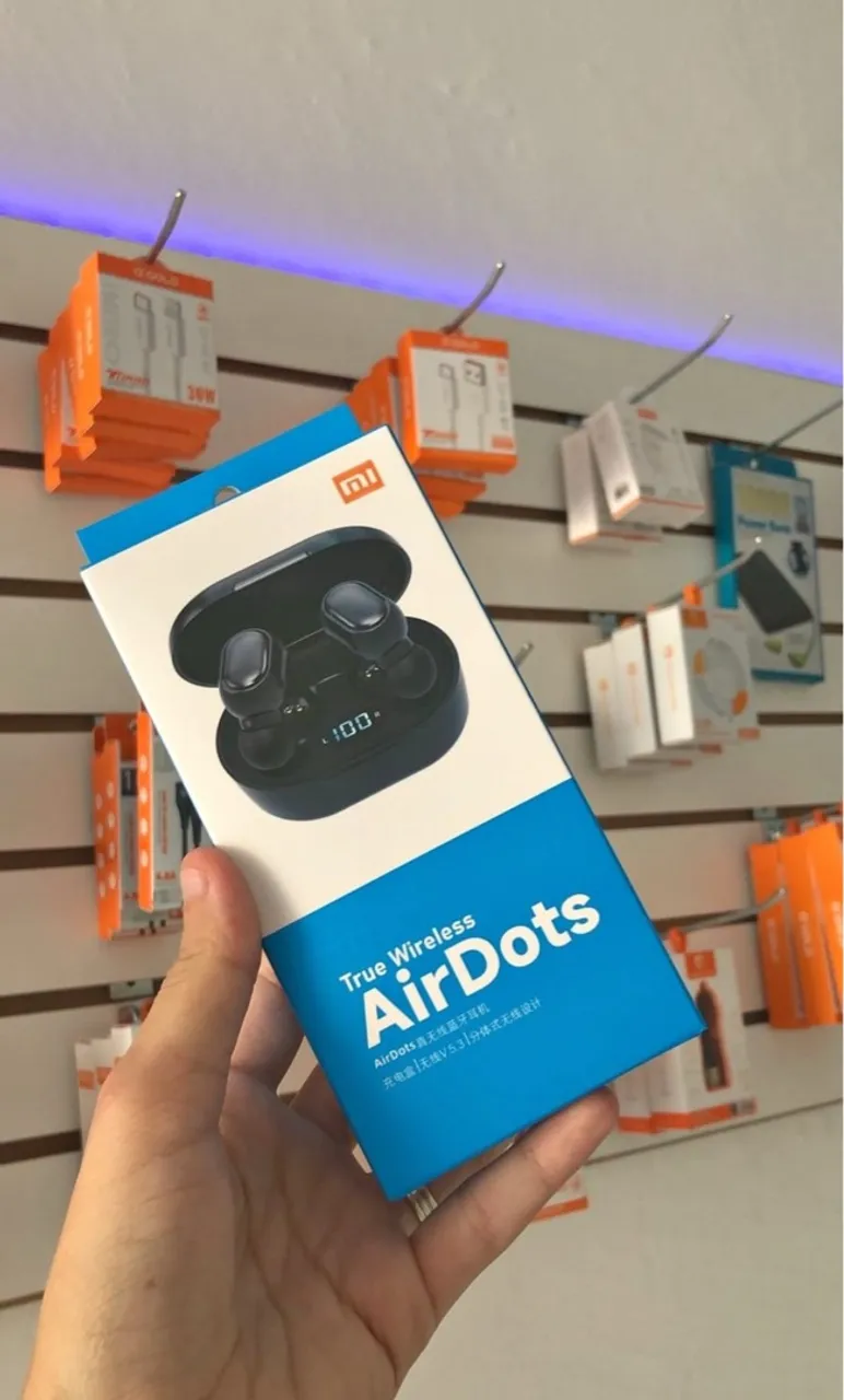 Fone de ouvido sem fio Xiaomi AirDots