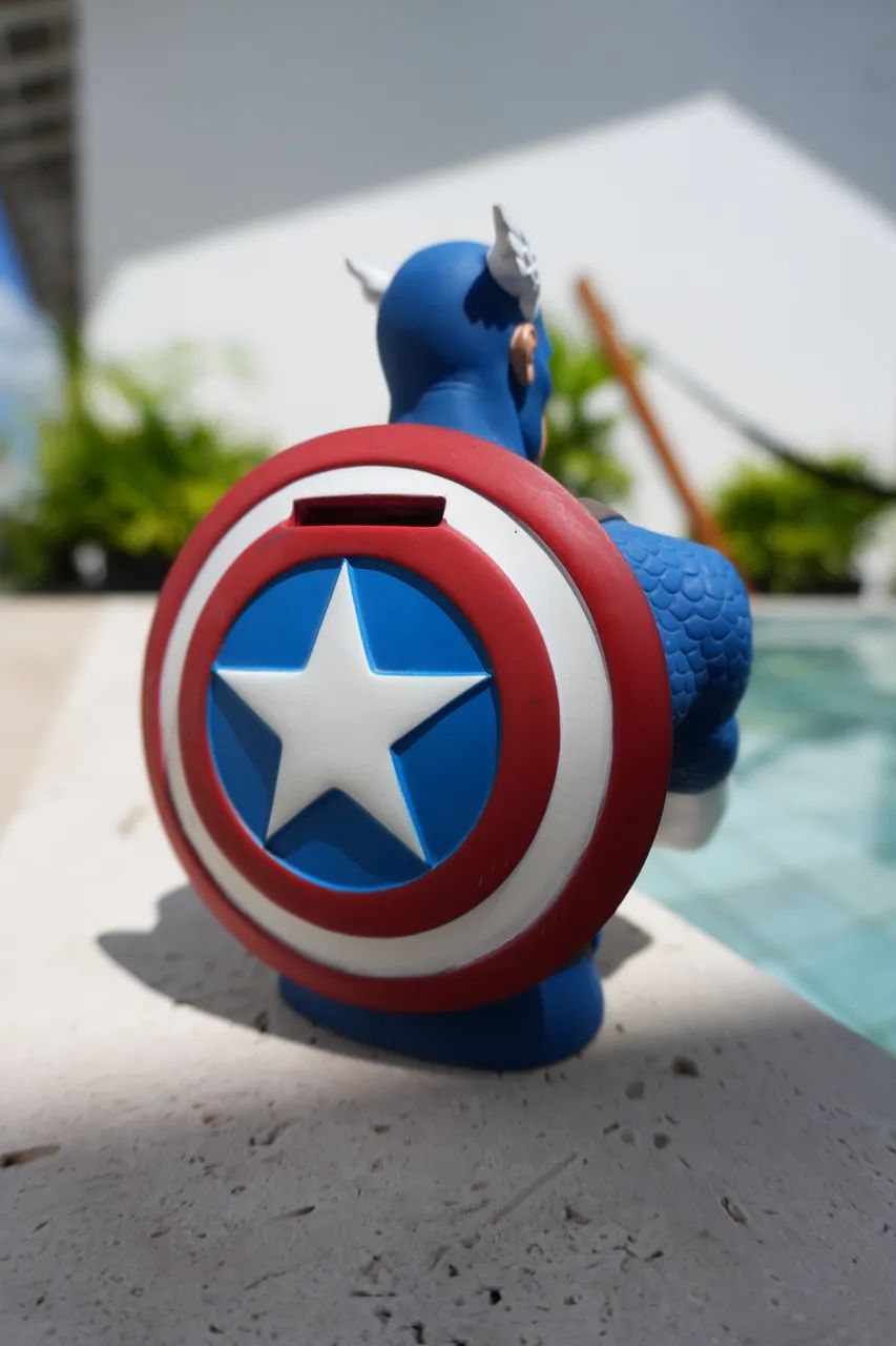 Cofre Action Capitão América  - Foto 4