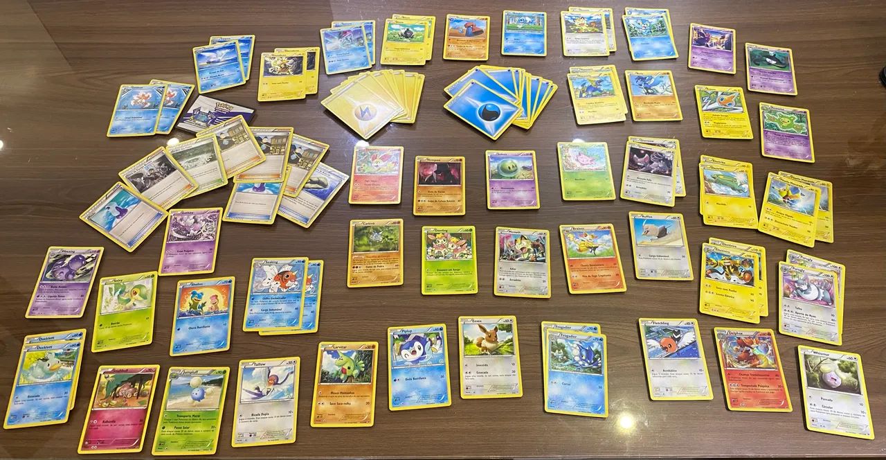 91 Pokémon cards