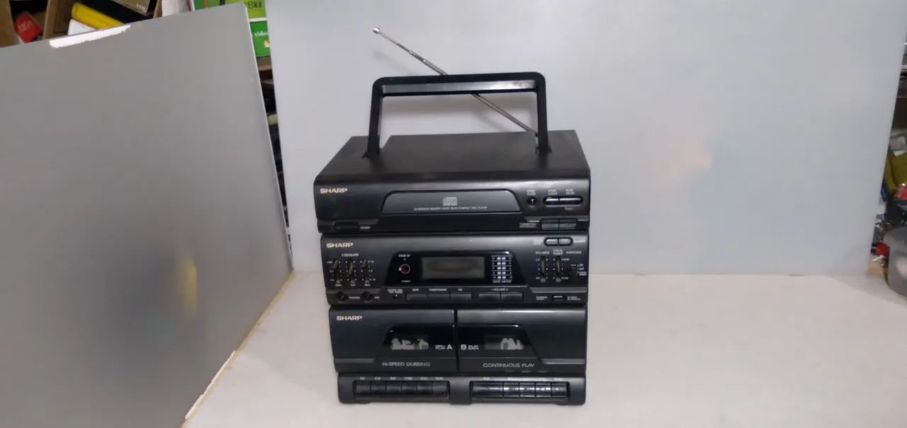 Som SHARP  GX CD560B com defeito
