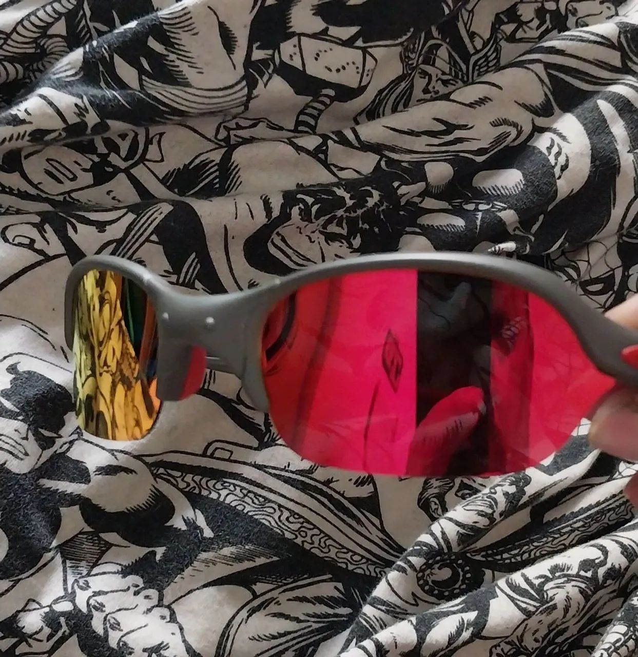 Óculos de sol Oakley Romeo 2 xmetal ORIGINAL Dark Ruby