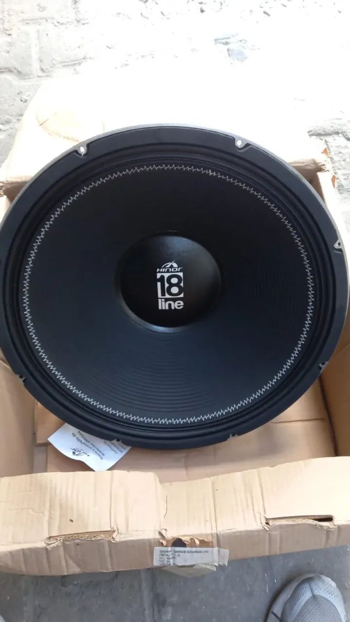 ALTO FALANTE HINOR 18 LINE - PAR - Foto 3