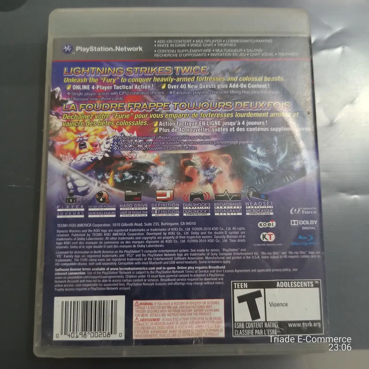 Dynasty Warriors : Strikeforce - PS3 - Foto 2