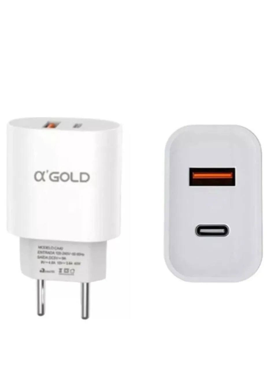 Carregador UBS e Usb-C + Cabo Tipo-C para iPhone  - Foto 2