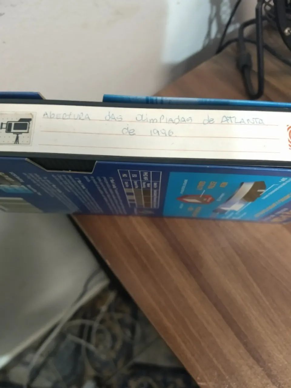 Fita VHS BASF EQ T 120 Chrome Technology - gravada - Foto 2