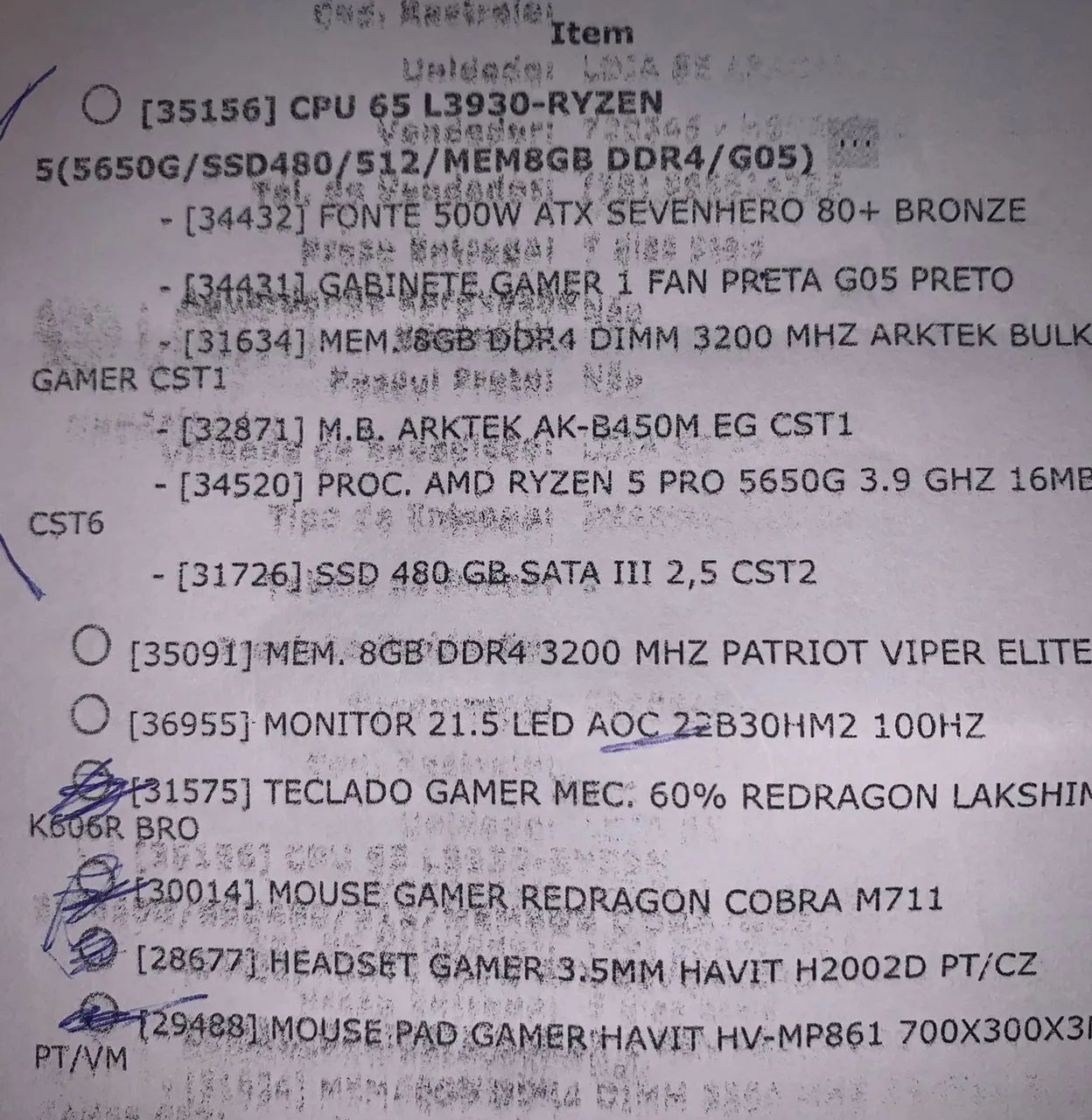 Vendo pc gamer 64166987220482122