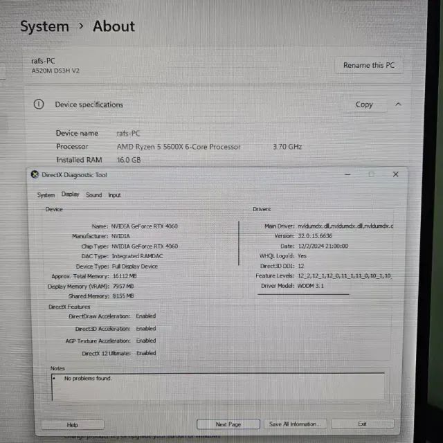 Pc Gamer Ryzen 5 5600X - 16Gb Ram - RTX 4060 (MSI) - 1Tb SSD - Foto 4