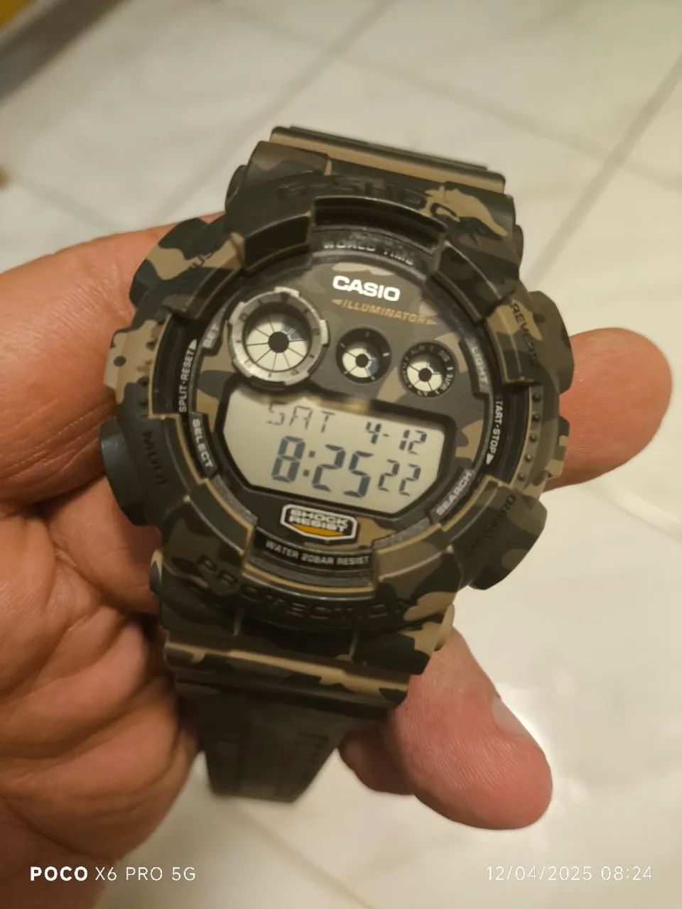 Relógio Casio G-Shock Camuflado GD-120CM original 