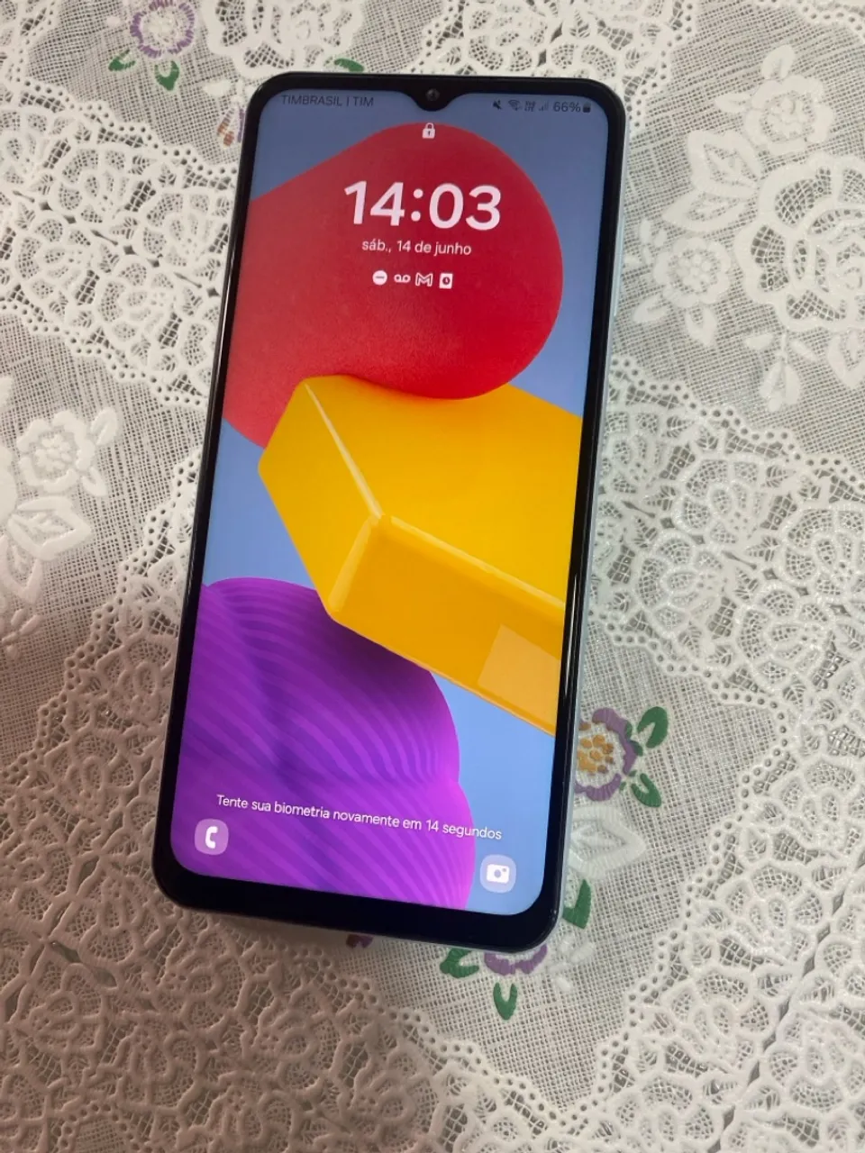 Samsung Galaxy M13 tela 6.6 128gb 4gb de RAM Azul
