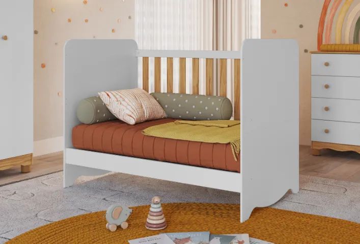Berço Cama Americano Ben Peroba, 100% MDF  - Foto 4