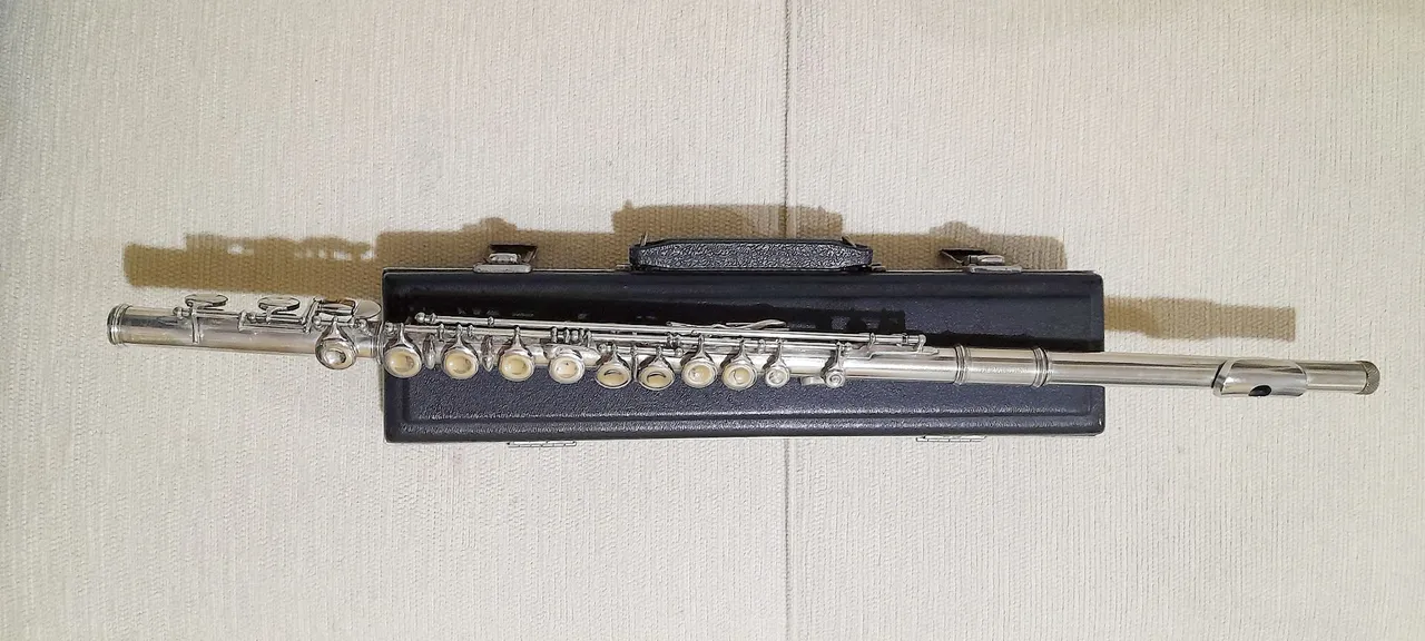 Flauta transversal profissional Greville Tchecoslováquia
