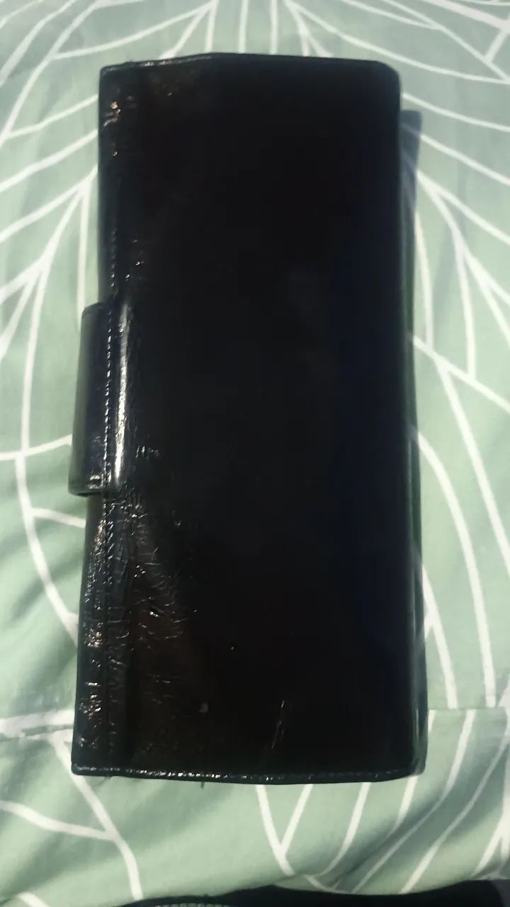 Carteira de mão em couro - Foto 5