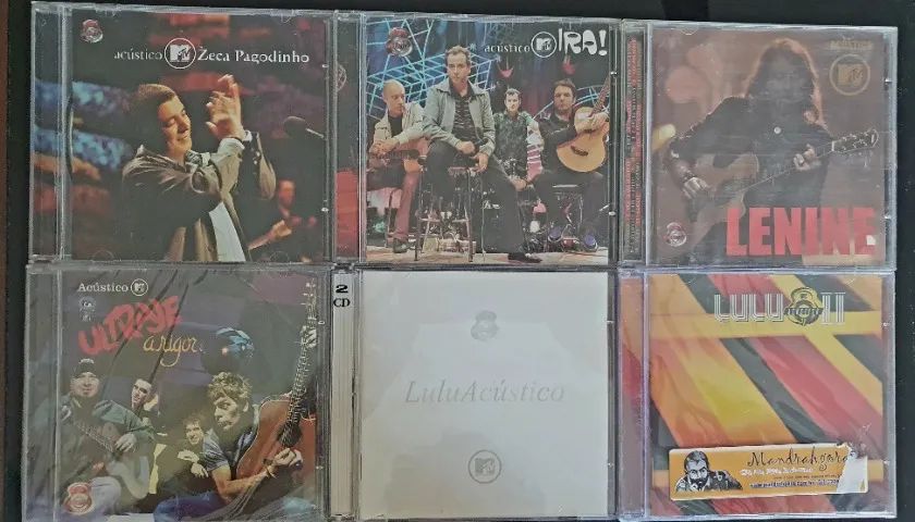 Lote com CDs Acústico MTV Originais com 32 CDs - Foto 4