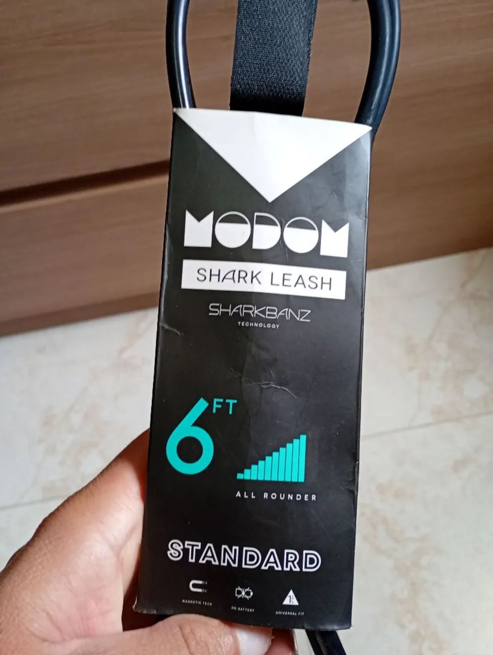 Leash de Surf Modom Sharkbanz 6ft - Foto 5