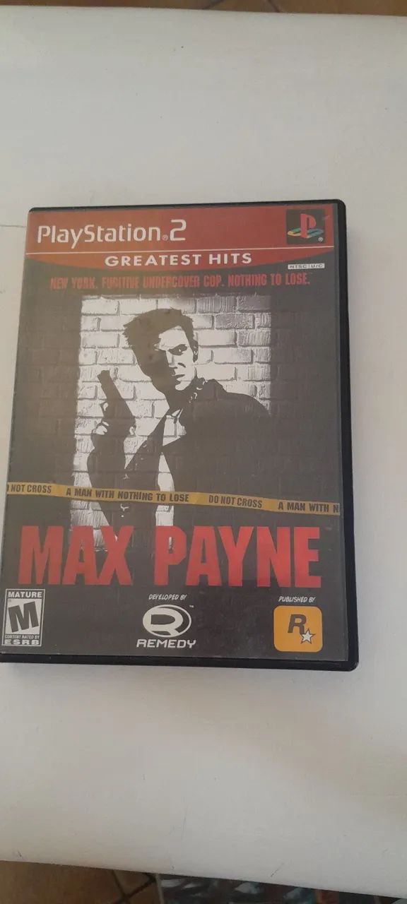Max Payne - Playstation 2 - Greatest Hits - original 