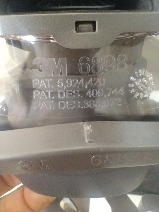 Respirador Reutilizável Facial Inteira 3M Série 6898 (nova)  - Foto 3
