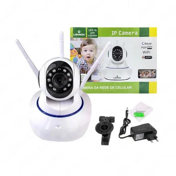 Câmera de segurança Wi-Fi baba eletrônica 