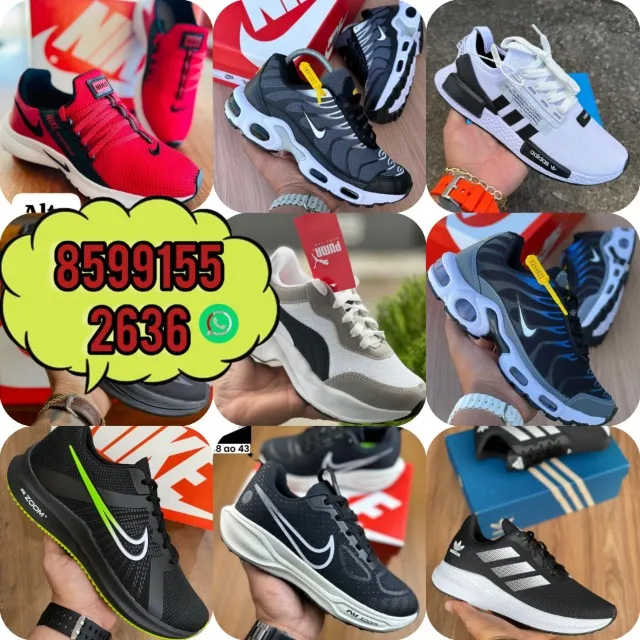 Tênis masculino vários modelos