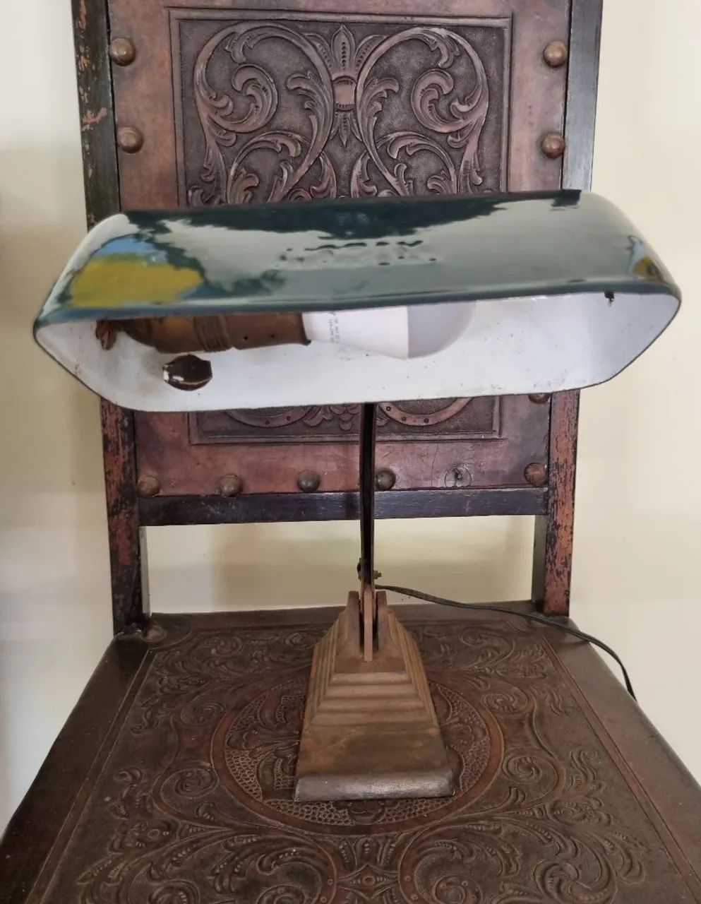 Original HORAX lâmpada da mesa 1925 - Foto 4