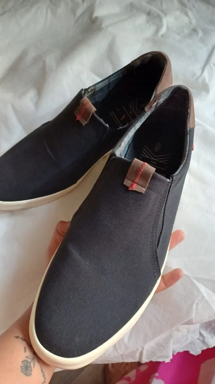 Sapatênis Casual Masculino Azul