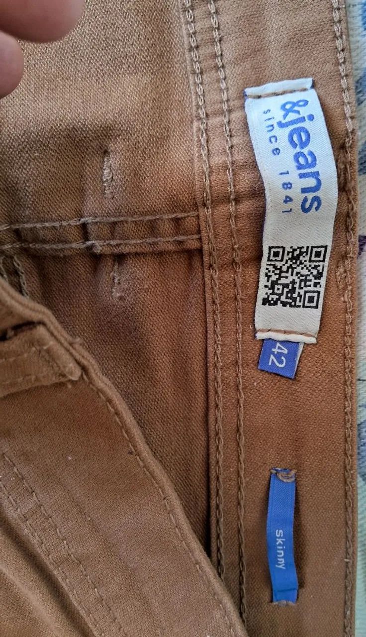 Calça marrom Skinny  - Foto 5