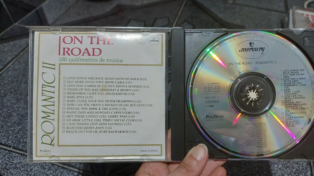 CD original On the road romantic - Foto 2