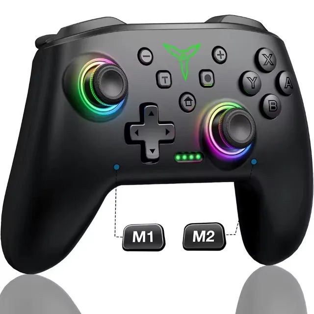 Contole Dinofire Wireless Bluetooth RGB, Nintendo Switch/PC/Android