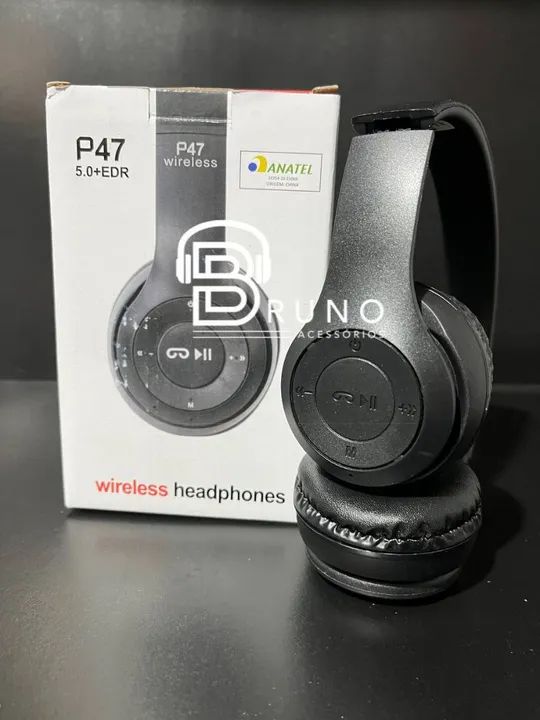 Headphone Bluetooth P47 Wireless - Novo - Foto 3