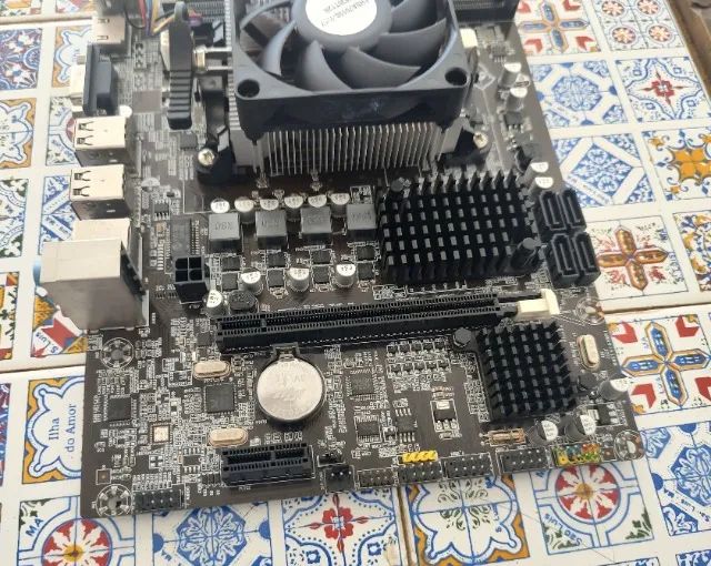 Kit Placa mãe Mancer A78FX e Athlon II X2 B22 - Foto 4