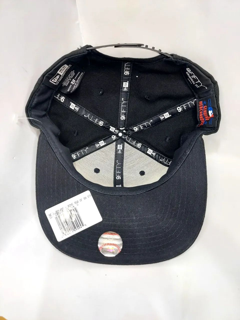 Boné Los Angeles Dodgers preto - new era - Snapback - Mlb - 9fifty - Foto 4