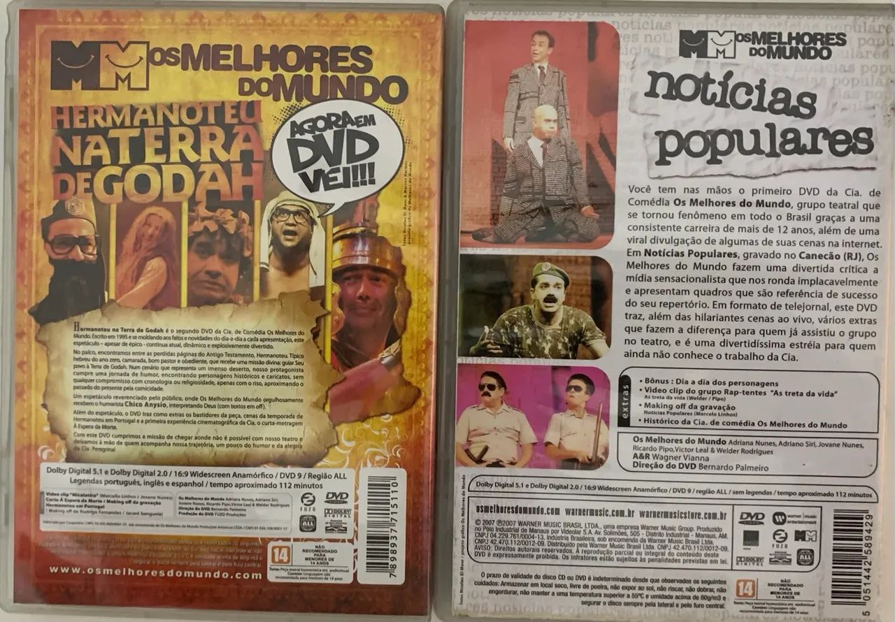 DVDs Os Melhores do Mundo - Foto 2