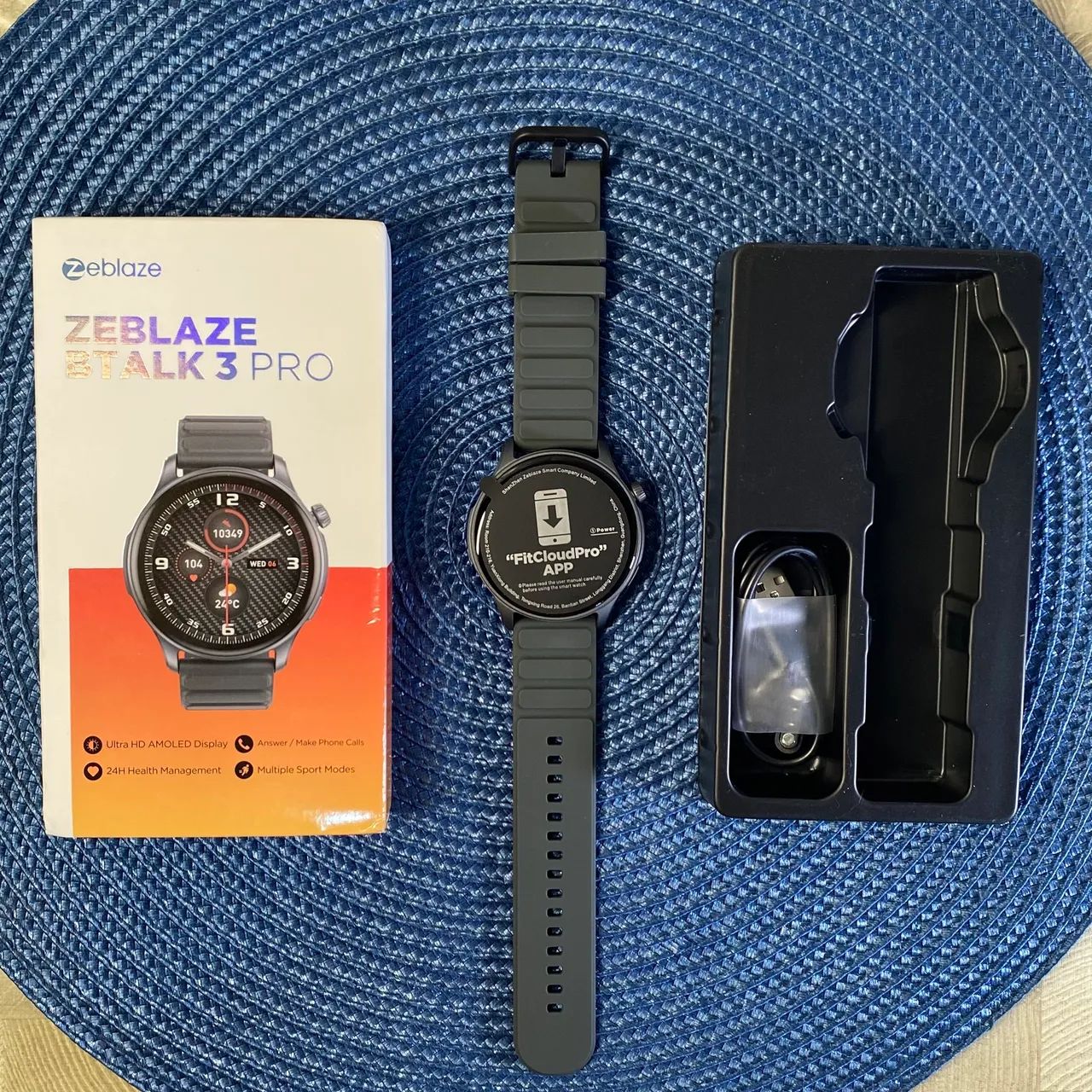 Relógio Inteligente Smartwatch Btalk 3 Pro - Foto 2