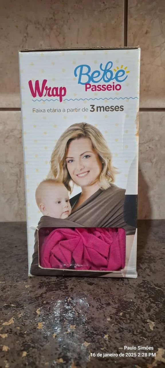 Bebê Passeio Wrap - Conforto e praticidade para você e seu bebê! - Foto 4