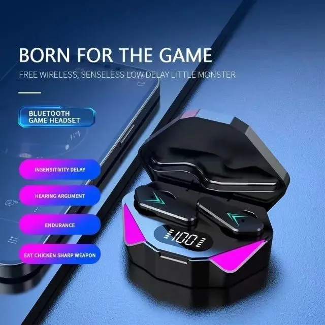 Fone de Ouvido Gamer Bluetooth TWS - X15