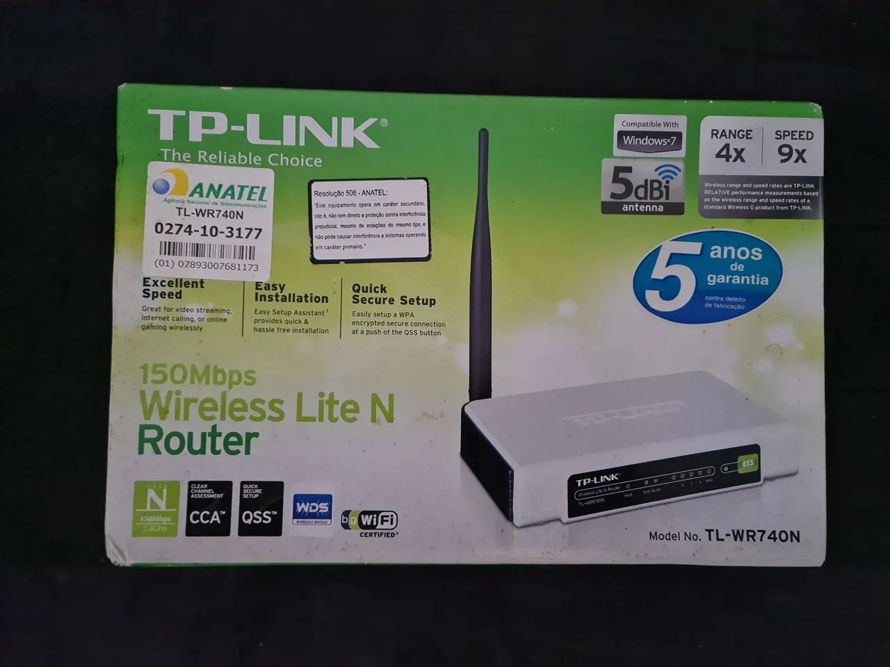 Roteador TP-LINK TL-WR740N 150Mbps Wireless Lite N - Foto 2