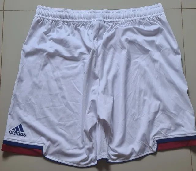 Calção CSKA Adidas Branco Tamanho GGG - Foto 2
