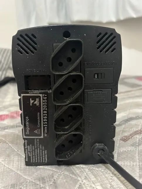 Estabilizador de energia semi novo entrada bi volt - Foto 2