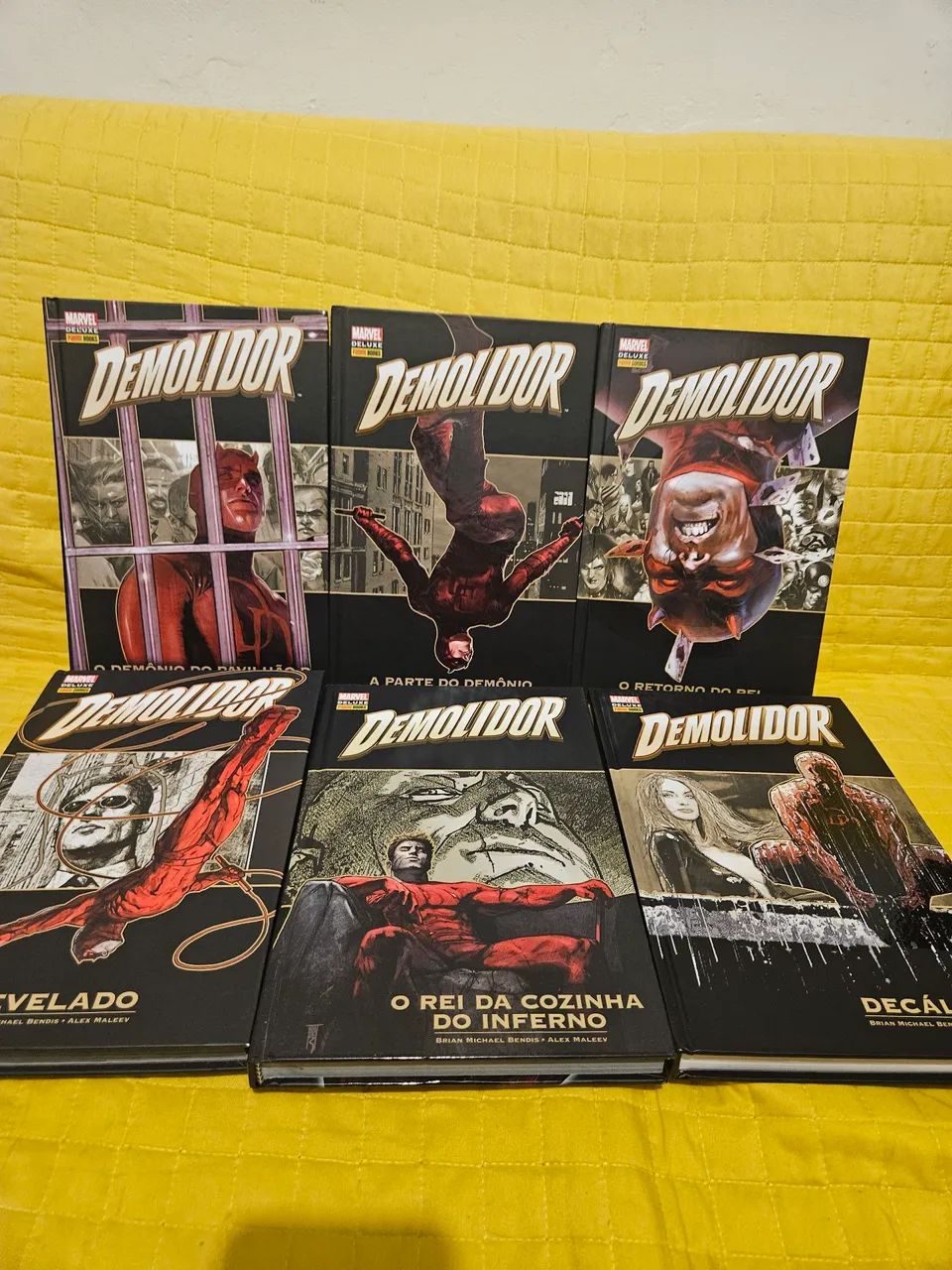 COLEÇÃO MARVEL DELUX DEMOLIDOR - BRIAN MICHAEL BENDIS