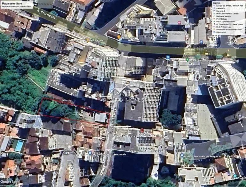 Terreno- Rio de Janeiro, Santa Tereza