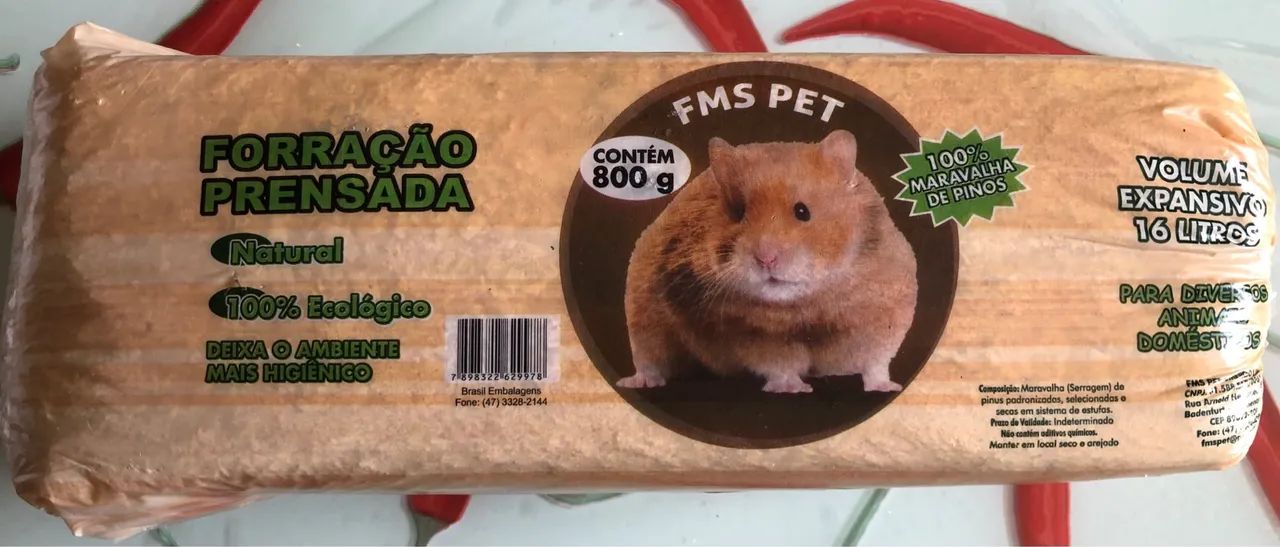 Ração e serragem para hamster e outros roedores  - Foto 6