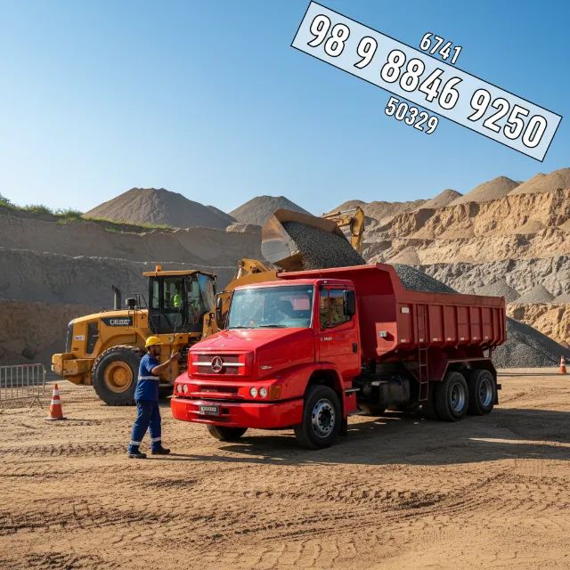 areia CARRADA d pedras, barro, entulhos, brita etc.. Disk Carrada: C/ ótimos Preços