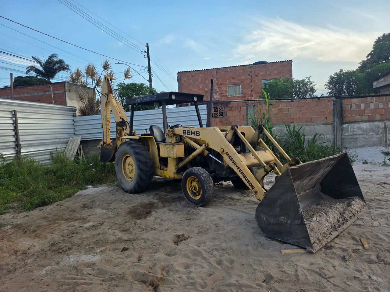Retroescavadeira hs86 - Foto 2