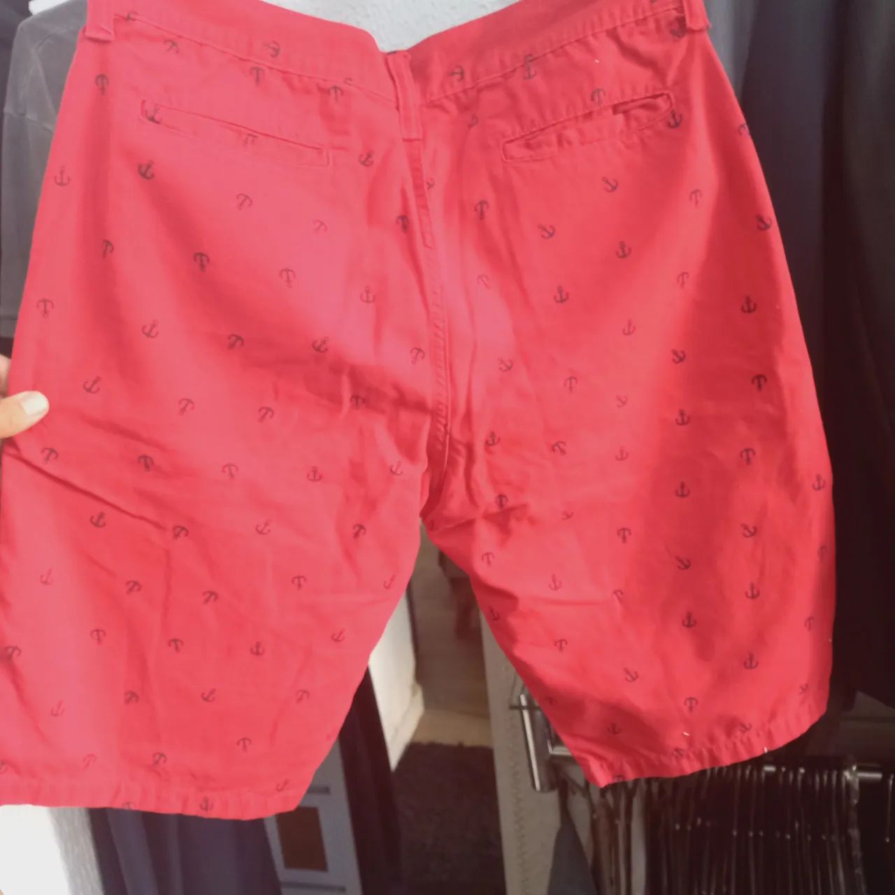 Bermuda Vermelha Hollister com Ancora - Foto 2